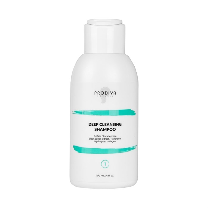 PRODIVA DEEP CLEANSING SHAMPOO Шампунь глубокого очищения 100 мл 3623 - фото 8251